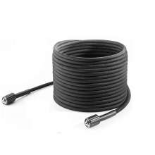1/4" 25ft 4500psi M22x1.5  14 Fitting High Pressure Washer Rubber Hose