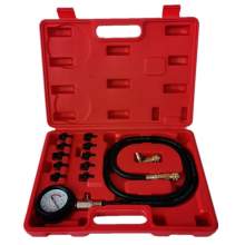 0-140 PSI Oil Pressure Tester Kit & Gauge Tool for Engine Diagnostic