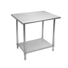 24"x48" Stainless Steel Commercial Kitchen Work Table with Undershelf