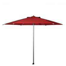 8ft Aluminum Manual Lift Umbrella Outdoor Commercial Parasol Wine Red
