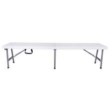 72" x 12" Portable Plastic Folding Bench Indoor and Outdoor