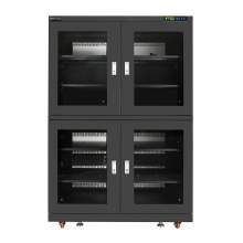 Electronic Dry Cabinet 1250L 4 Door 20%-60%RH Humidity Storage Cabinet