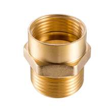 Brass 1 1/2" Female NPT to 1 1/2" Male NH/NST Fire Hydrant Adapter