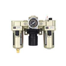 Pneumatic 1/4" NPT-1" Air Filter Regulator Lubricator Air Drying System  40 Micron 0-150 psi