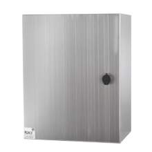 20 x 20 x 12 In Electrical Enclosure IP66 304 Stainless Steel
