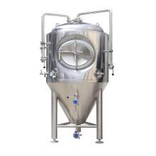 3.5BBL Unitank Pro Conical Fermenter 304 Stainless Steel Brushed Stainless Steel