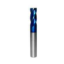 1.5mm, 1/16", 4 Flute, Solid Carbide End Mill, Hardened Material, NB, HRC65, 35°, Made in Taiwan