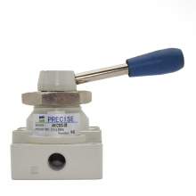 1/4" NPT 2 Position 4 Way Pneumatic Rotary Lever Valve