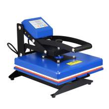 Fabric Printing Manual Large Format Heat Press Machine 15"x15" Digital Control  For DIY Creative Industrial