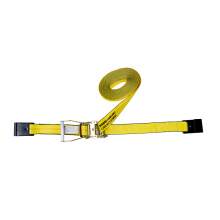 Ratchet Tie Down Strap With Flat Hook End 2" x 27' WLL 3333 lbs WSTDA