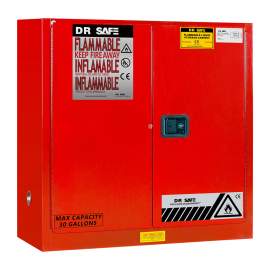 Flammable Cabinet Paint And Ink Cabinet 30 Gallon 44" x 43" x 18" Manual Door