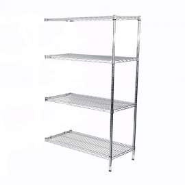 Add On Wire Shelving Unit 72 36 74, Wire Shelving 36 X 24 X 72