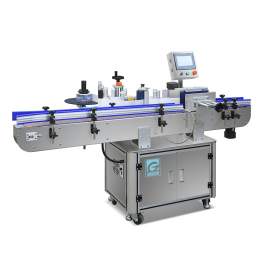 Automatic Round Bottle Labeling Machine Glass And Plastic Bottle Labeler