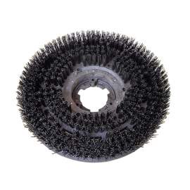 Black Plastic 17" Scrub Brush For 17" Floor Machine