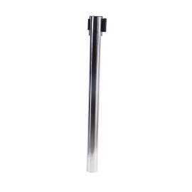 36"H Retractable Stainless Belt Barrier Stanchion for Crowd Control