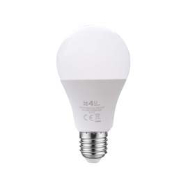 9W 6PCS Transparent LED Bulb E26 100-250V Warm White 5000K A60