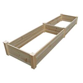 Wood Raised Garden Bed Large Wooden Boxes for Plant