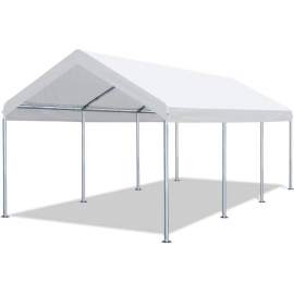10′x20′ Party Tent Outdoor Carport Heavy Duty Garage Canopy Tent white