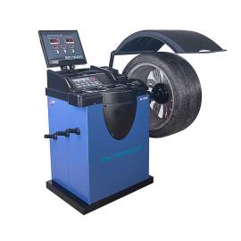 New Technology  Automatic Ruler Infrared spotting Car Wheel Balancer Tyre Balancing Machine for 10-24 Inch Wheel
