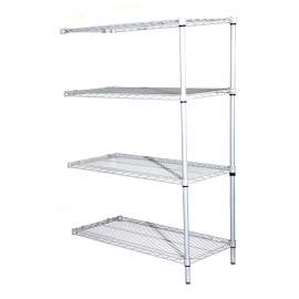 Add On Wire Shelving Unit 36 18 74, 10 Deep Wire Shelving Unit