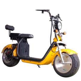 3000W Fat Tire Electric Scooter With Two Seats And 12 Inch Aluminum Wheel For Adult 20AH 60V