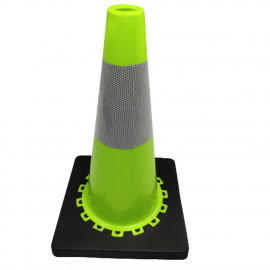 Details about   18" Traffic Cone Sturdy Body Black Base 10.8" x 10.8" 3.3 lbs 
