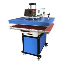 32" x 40" Wide flatbed Pneumatic Heat Press Machine Pull-out Style 1