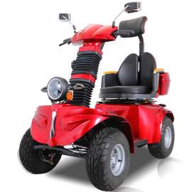 All-terrain Driving  Mobility Scooter With Four Wheels For Adults & Seniors