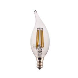 Candle LED light E12 LED filament bulb 40W replacement