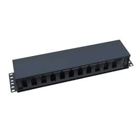 19inch 2U  Horizontal Rack Mount Plastic Cable Manager