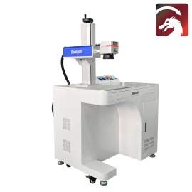 30W Cabinet Fiber Laser Marking Machine FDA Certified P8