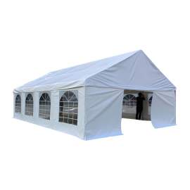 Heavy Duty 20′x30′  Outdoor Party  Wedding Tent  Carport Cannopy Tent  With Protective Sidewalls & Multipurpose Uses White-PE
