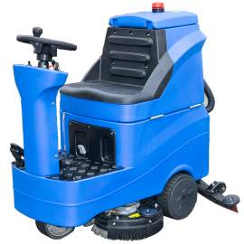 26’’ 25Gal Ride-On Automatic Floor Scrubber 3*8V/150Ah