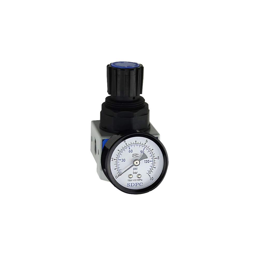 Pneumatic Tools EDGE INDUSTRIAL Adjustable In-LINE Pressure Regulator ...