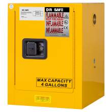 Flammable Cabinet 4 Gallon 22" x 17" x 17" Self-Closing Door