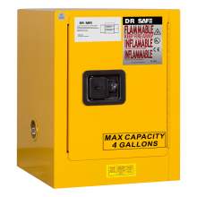 Flammable Cabinet 4 Gallon 22" x 17" x 17" Manual Door
