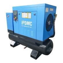 39CFM Rotary Screw Air Compressor 230V 3-P 10HP with 80gal Tank Dryer