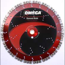 Omega 12" Concrete Saw Blade 15mm Tall Segments