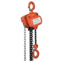VITALI-INTL Manual Chain Hoist 2000 Lb Load Capacity 20Ft Hoist Lift