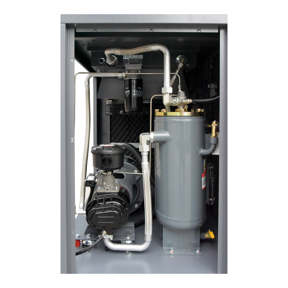 40CFM 15HP Industrial Rotary Screw Air Compressor 230V Automation