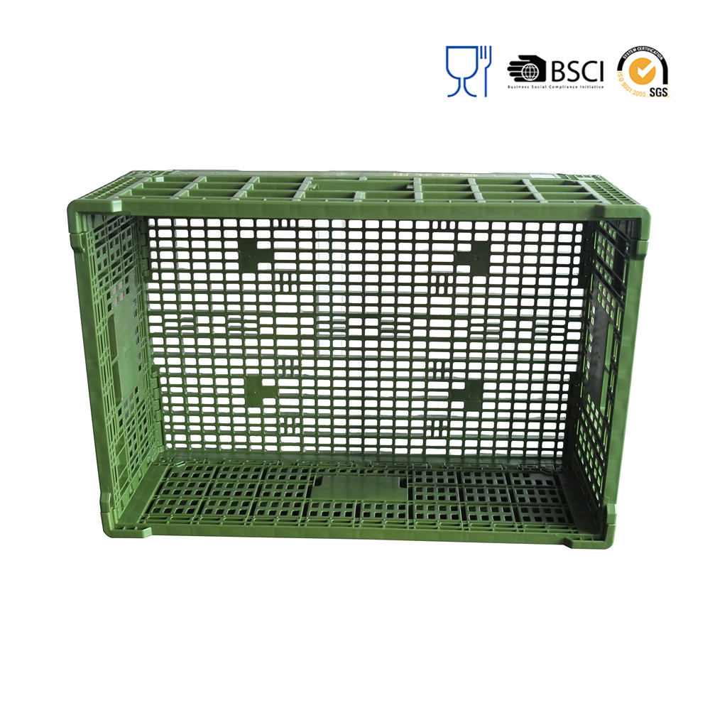 Details about   9 pieces 41 Liter Collapsible Crate Olive 23.62" x 15.75" x 8.7" 