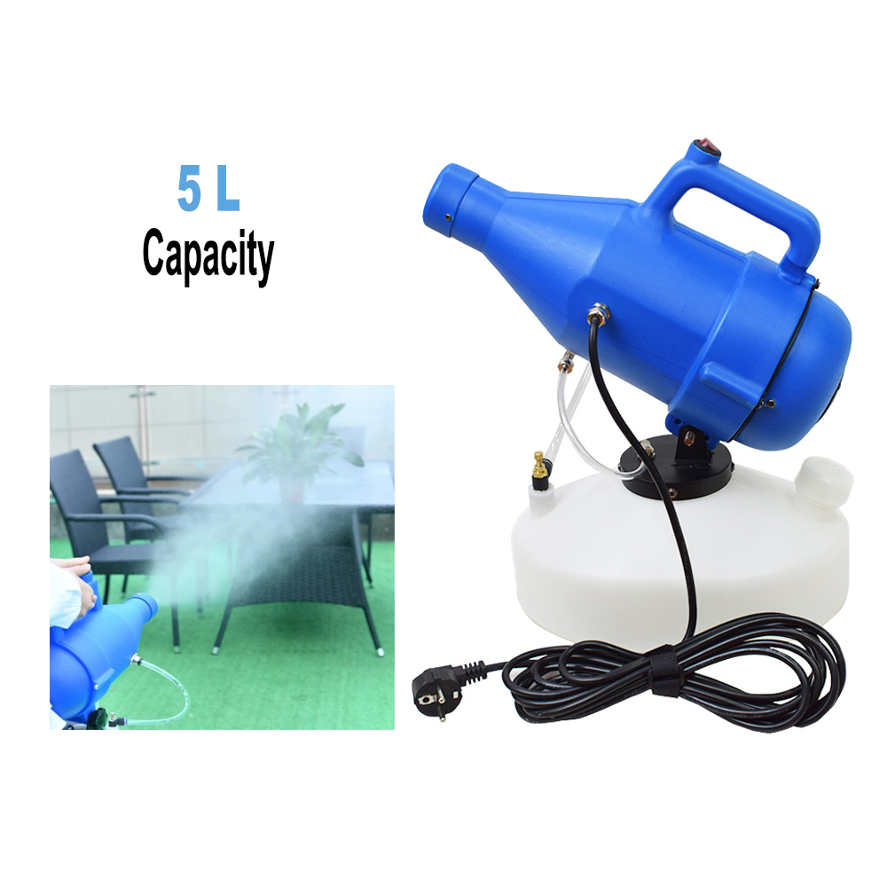 Details about   NEW Office Home Portable 5L ULV Electric Fogger Cold Sprayer WeedKiller 