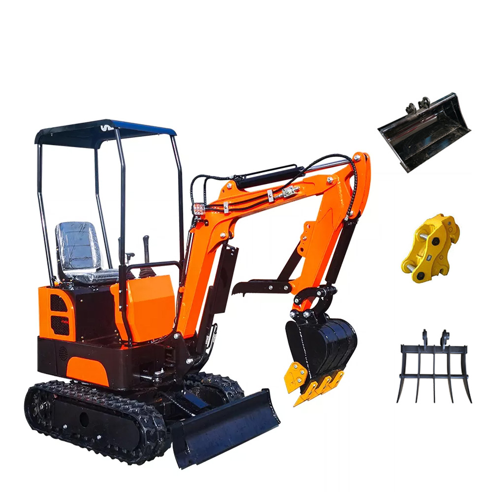 Small Excavator Mini Digger  Mini Excavator Attachments