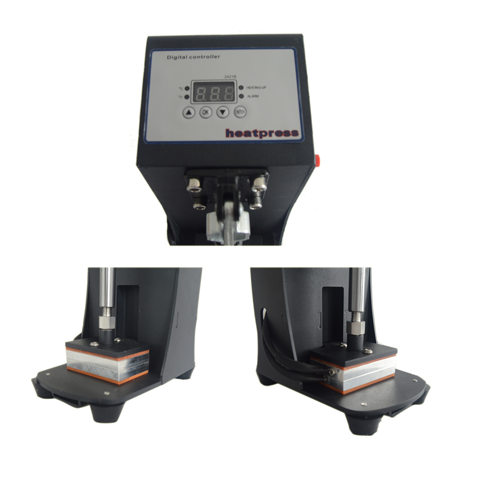 Dual Press Rosin Heat Press Machine,Rosin Press Hand Crank Dual Heat Element Plate 2x3 600W Oil Extracter Presser Colophony Presser 