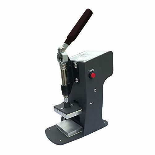 220V Rosin Press Machine 2” x 3" Dual Heat Plates & Timer Oil Extraction UK Plug 