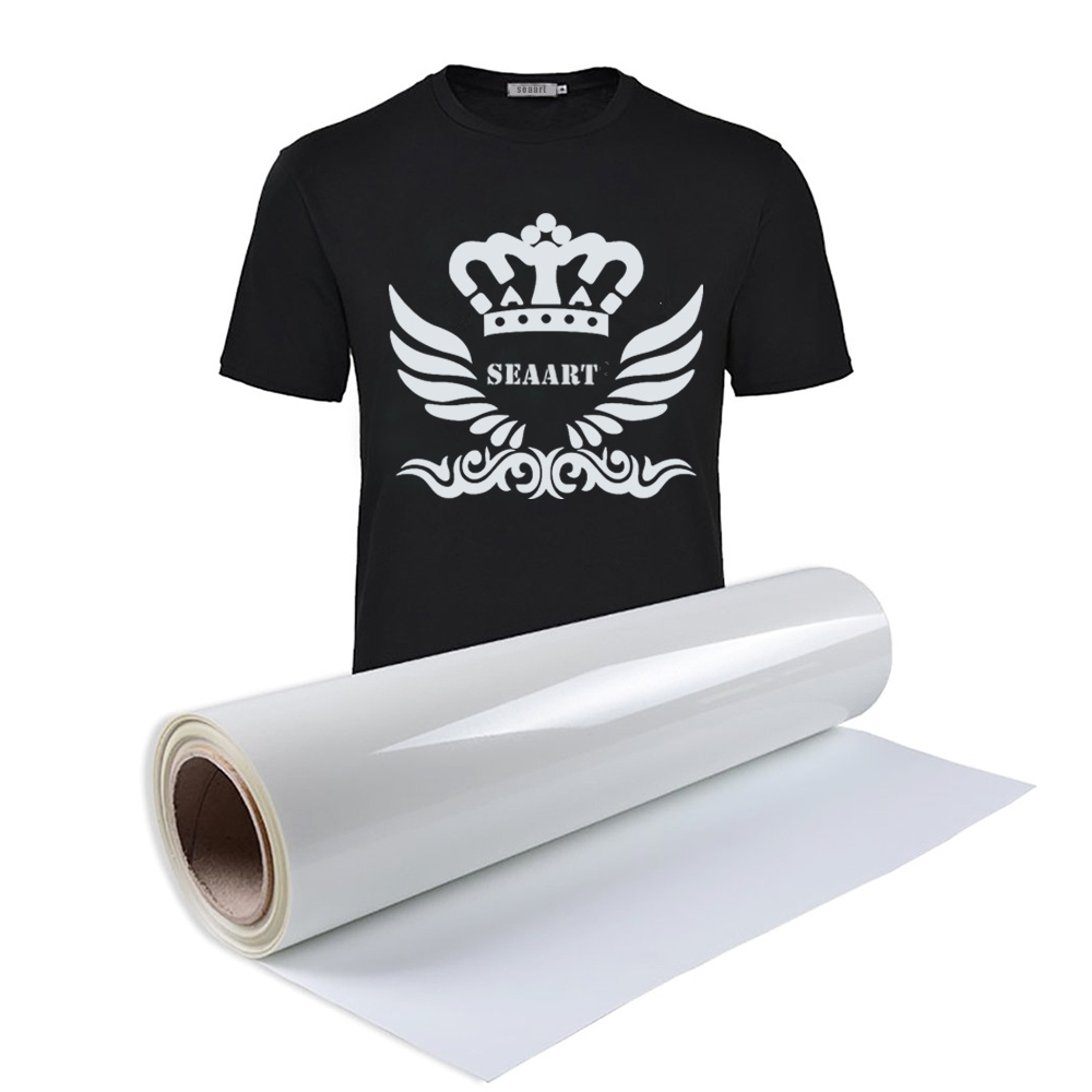 SISER HTV EasyWeed Heat Transfer Vinyl 15 x 5 Yds WHITE for T Shirts /  Textiles