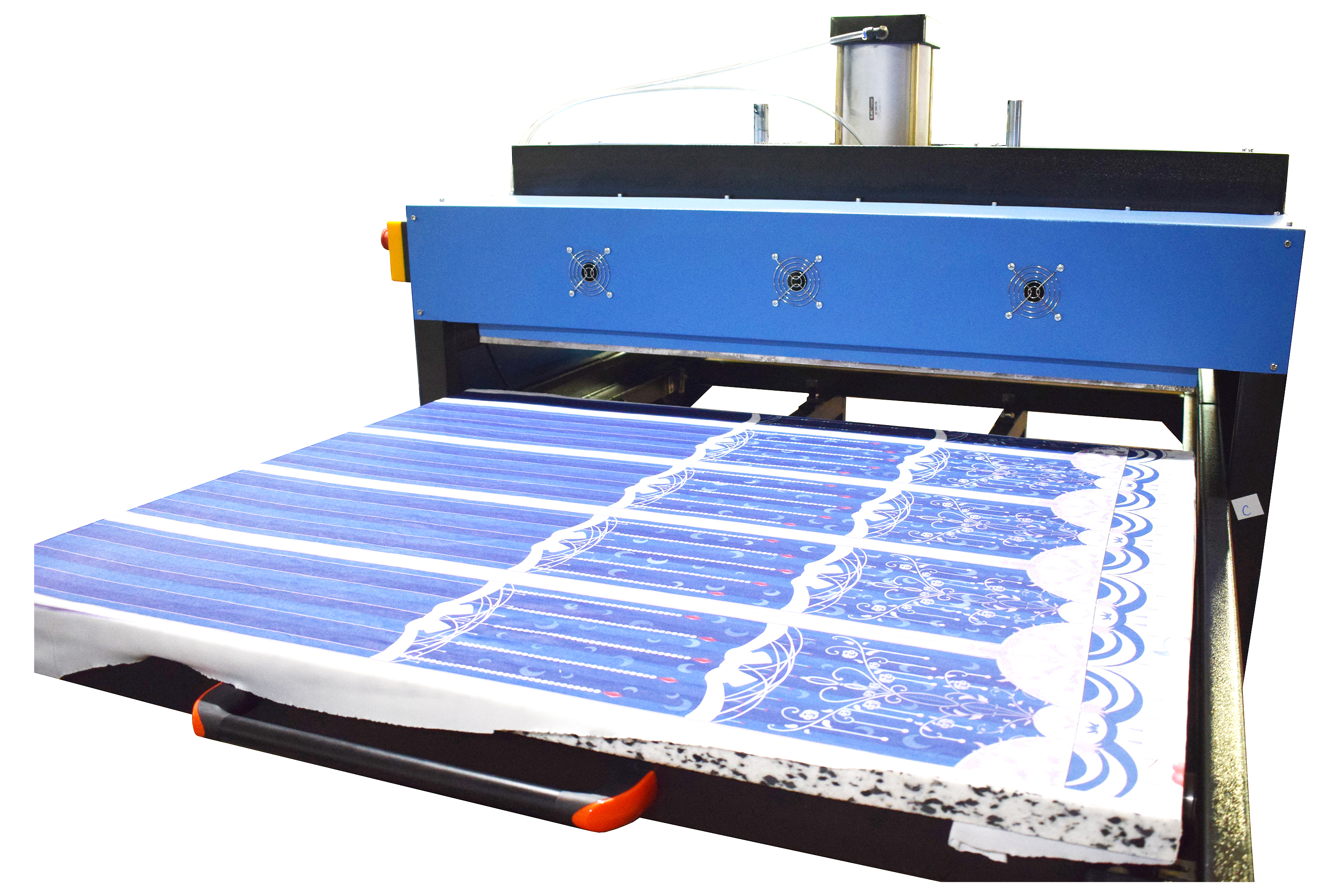 39′′ x 47′′ Large Format Heat Press Machine Dual Platen Pneumatic Heat Press Machine 220V 3 Phase