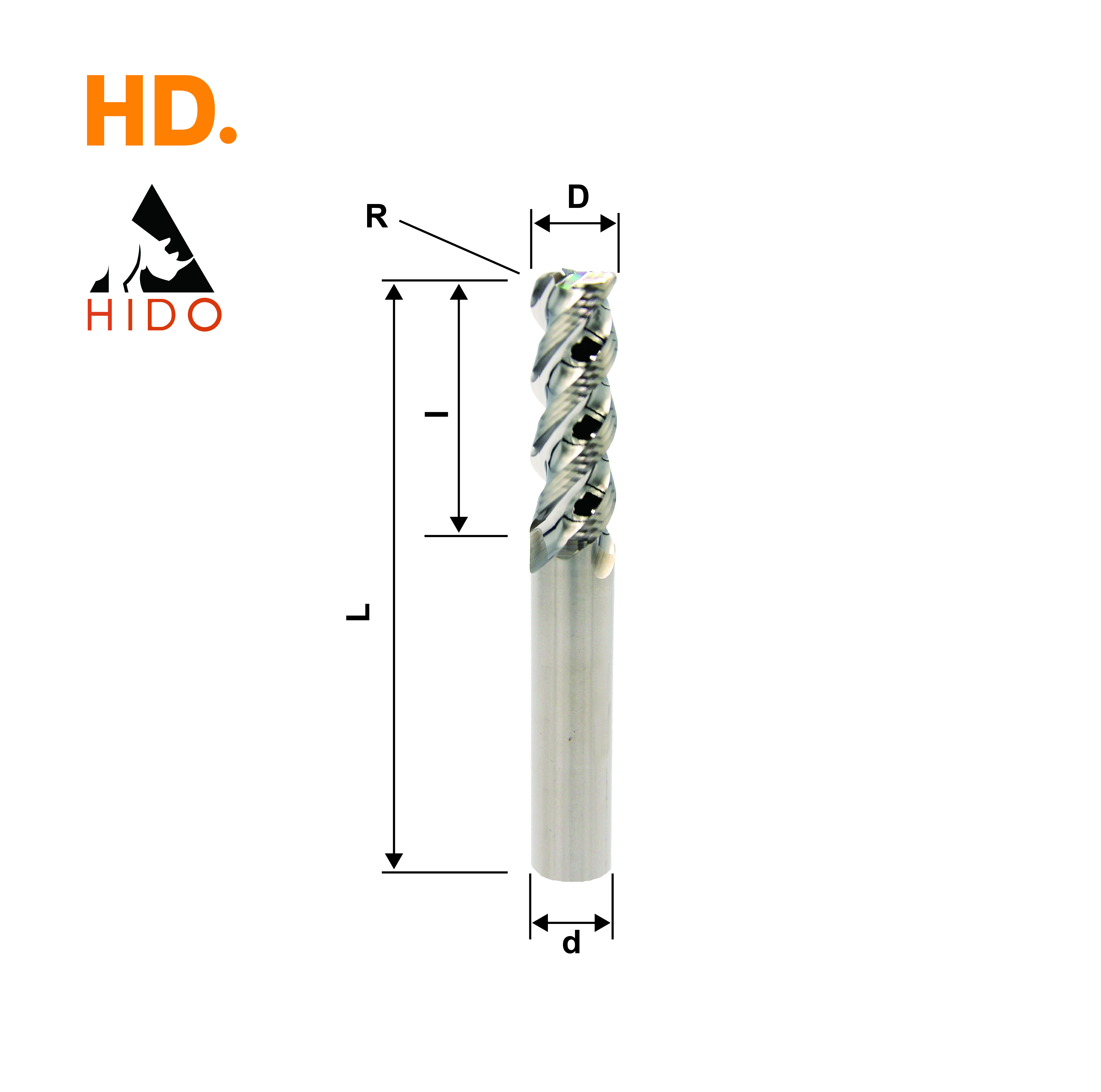 TiAlN Coated Pack of 1 2-1/2 Length 3/16 Cutting Diameter 0.75 Cutting Length 4 Flute 0.010 Radius Corner End Bassett MSE-V-4R Series Solid Carbide End Mill 