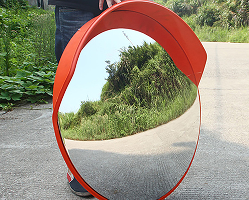 Unbreakable for Road Details about   Traffic Curved Convex Wide Angle Mirror 12" 30 cm