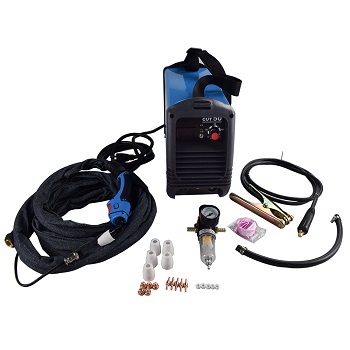 Biltek 50A Plasma Cutter – Dual Voltage 110V/220V, 1/2 Inch Cut Capacity, Cutting Torch Kit